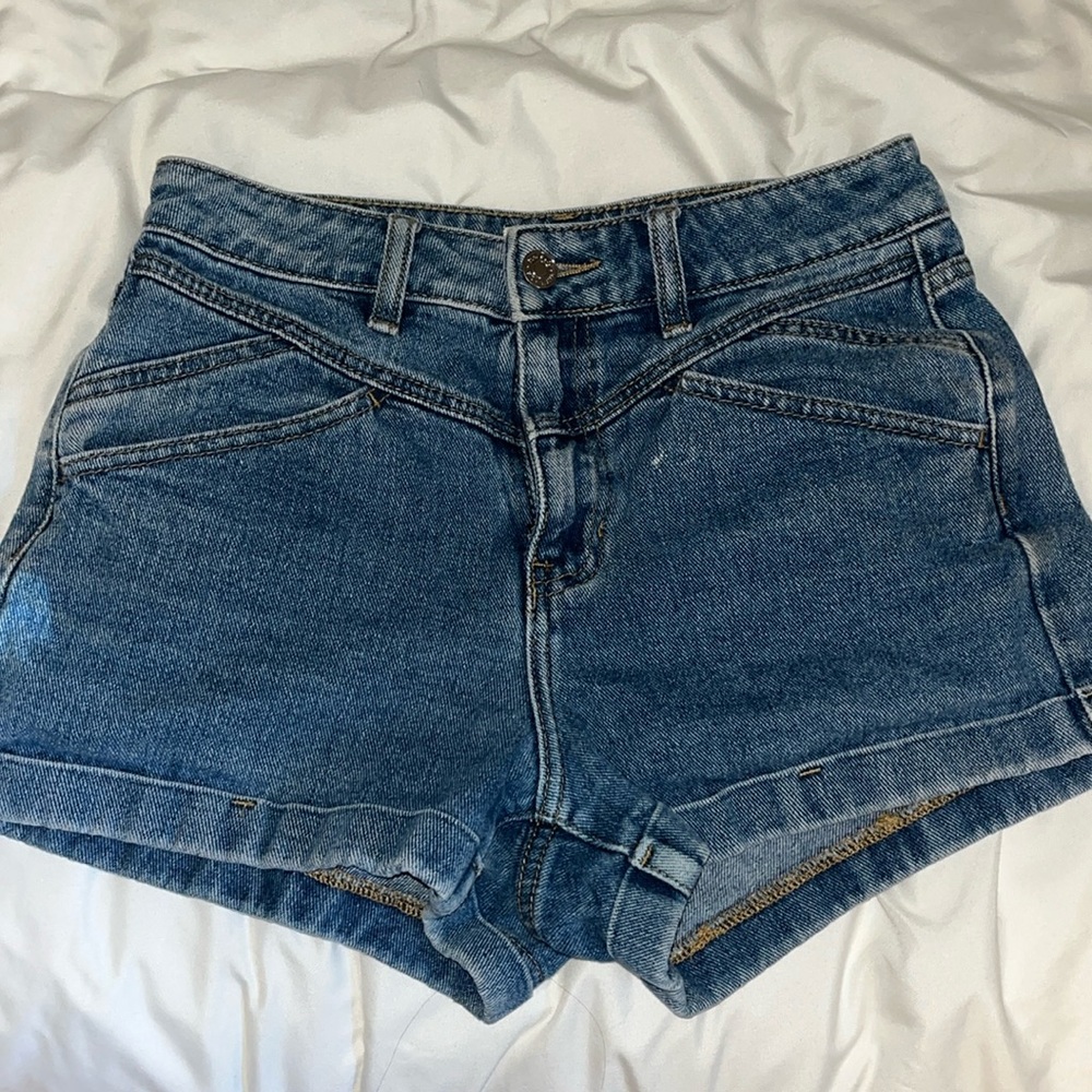 Passing jean shorts